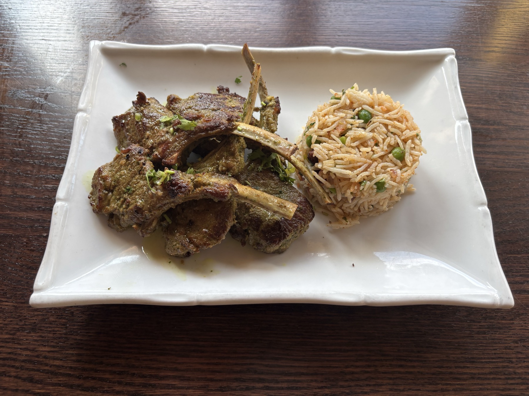 Masala Box curry and rice dish
